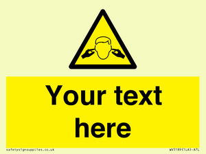 Custom Noise Hazard Sign